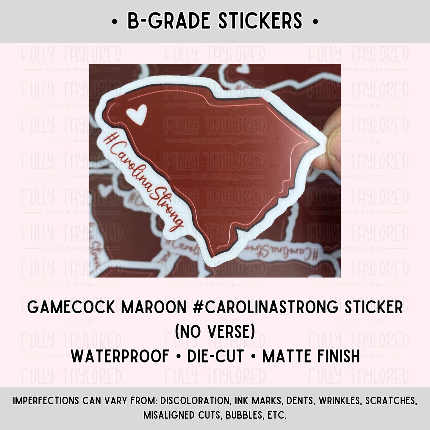 B-Grade Mystery Sticker (3 inch)
