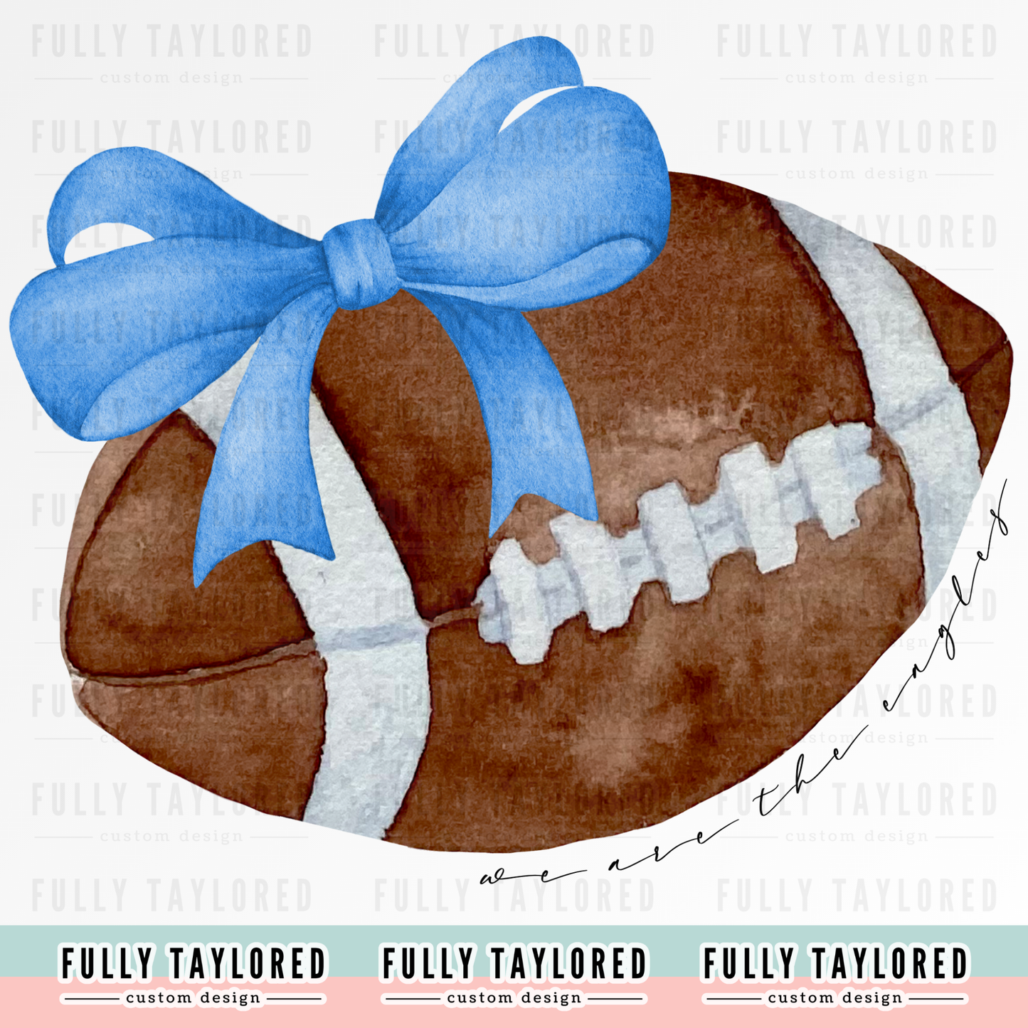 Custom Football Team PNG for Sublimation or Print (Digital Download)