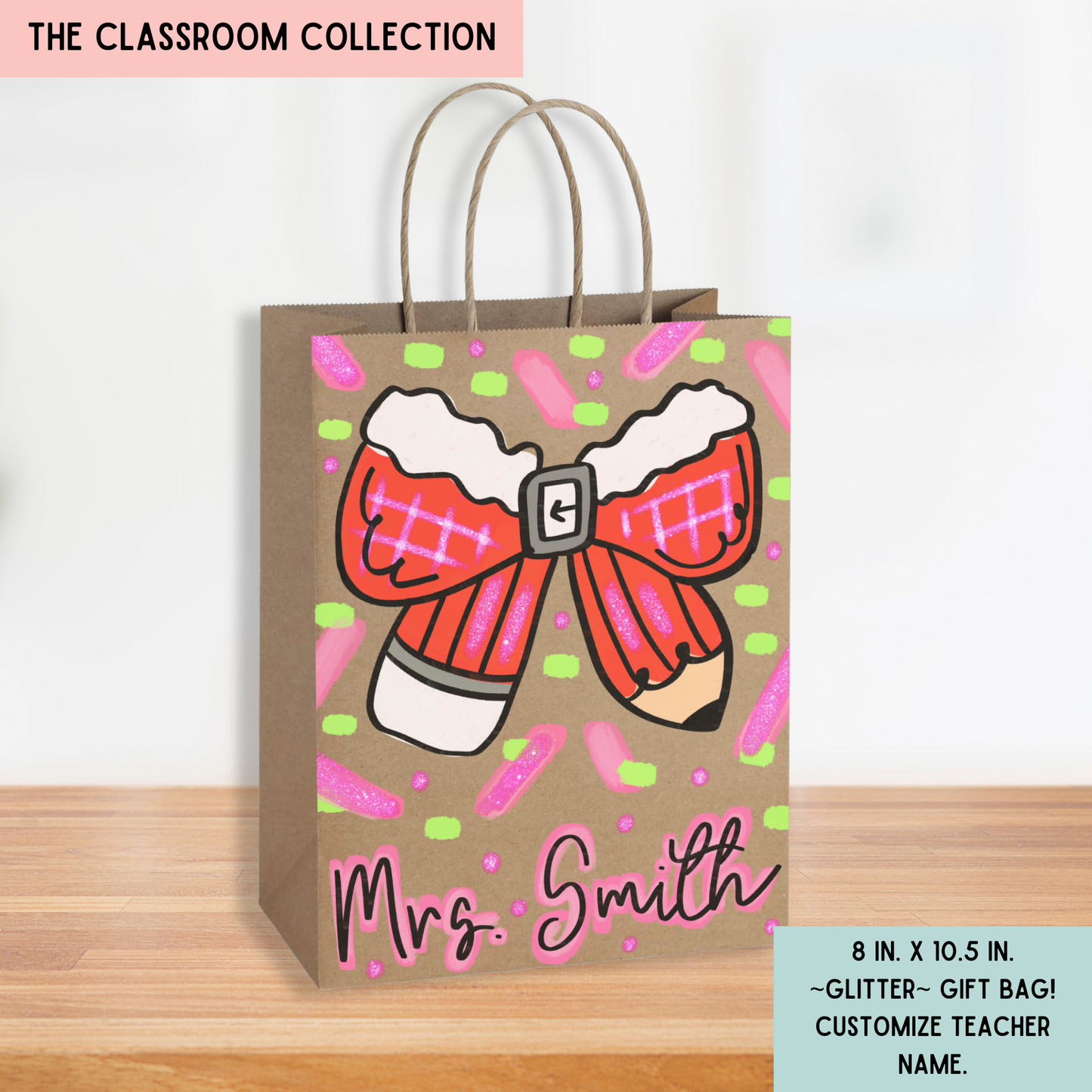 Classroom Collection | Christmas Gift Bag Design 2