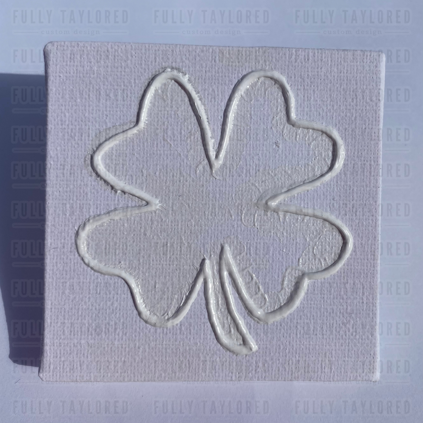 Four-Leaf Clover Original Canvas 1