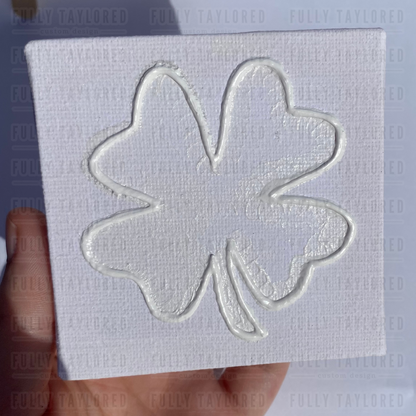 Four-Leaf Clover Original Canvas 1