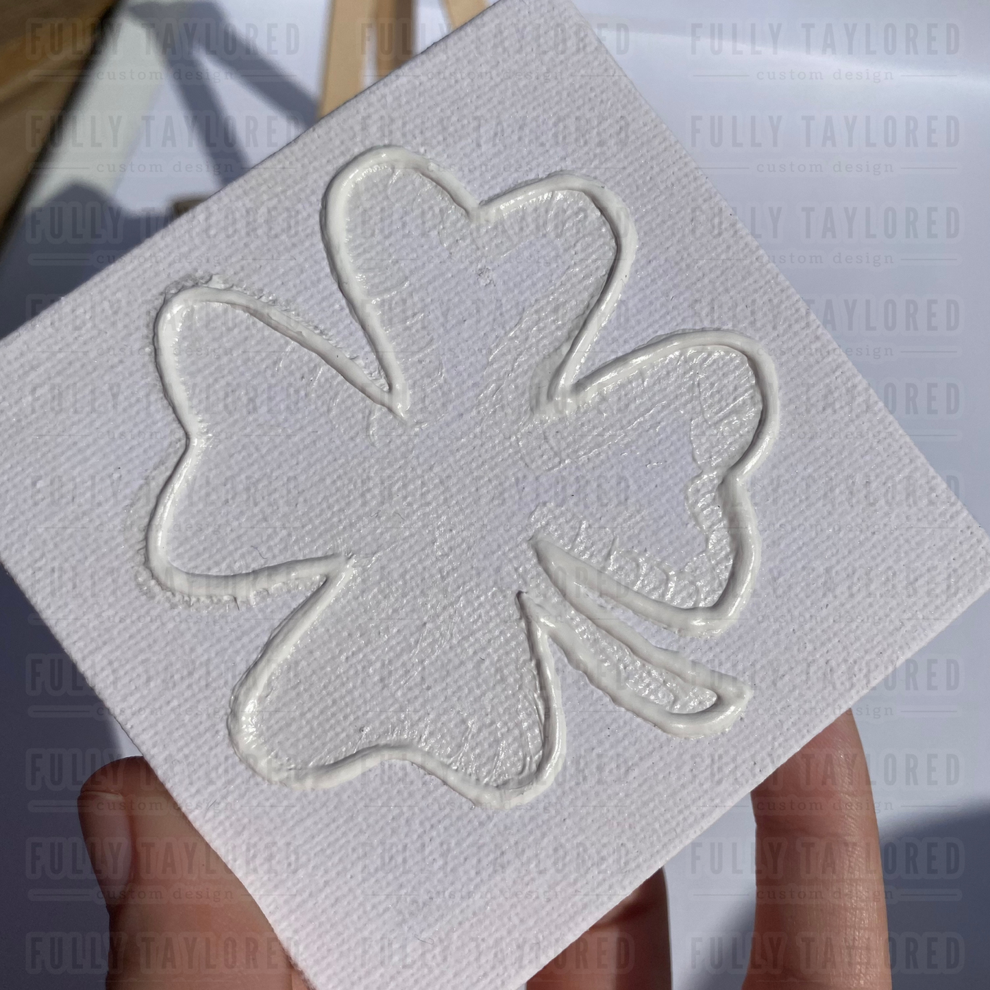 Four-Leaf Clover Original Canvas 1