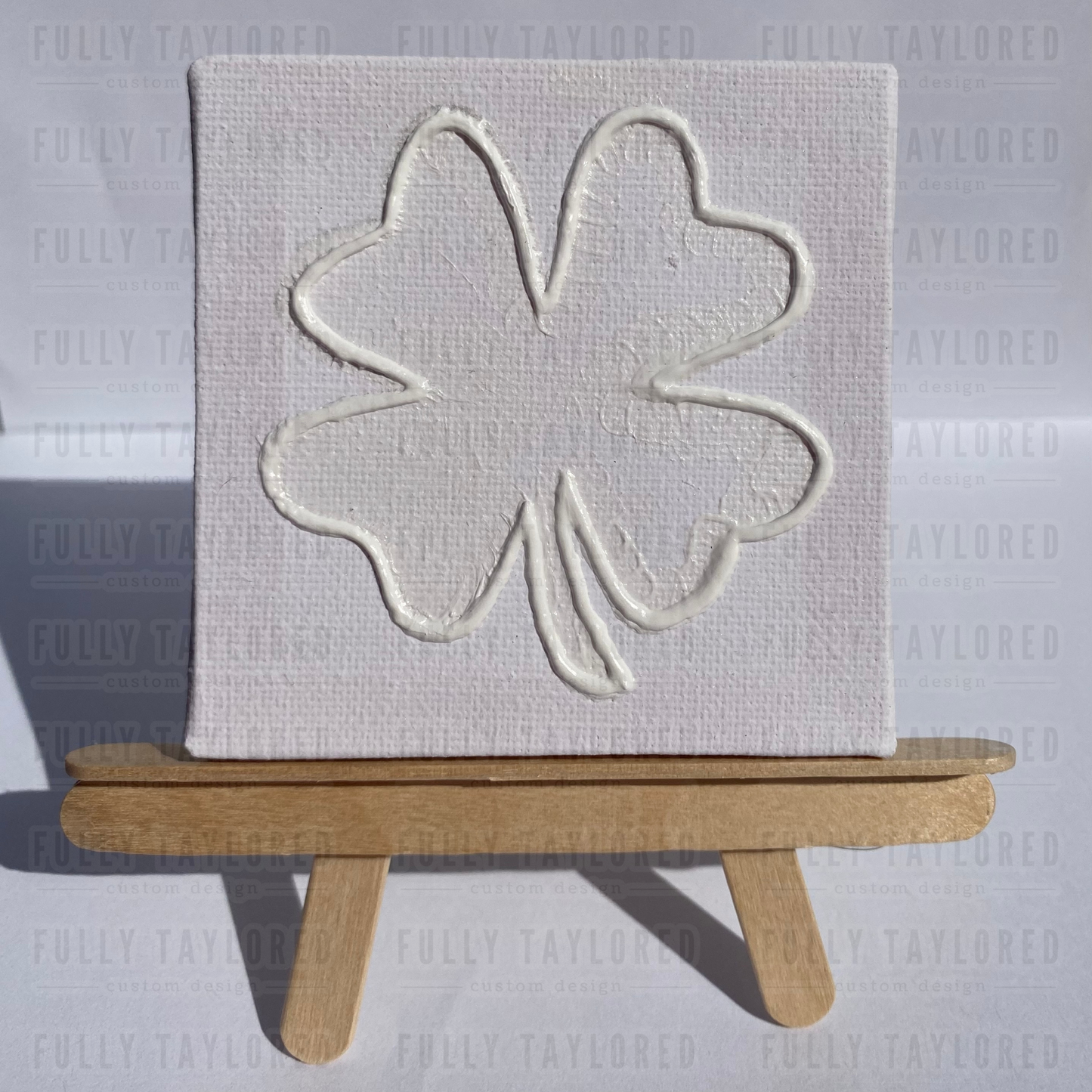 Four-Leaf Clover Original Canvas 1