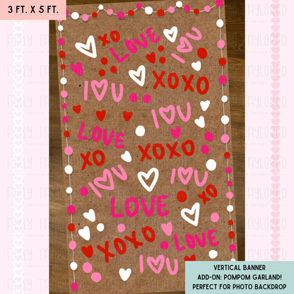 Valentine's Day | Vertical Banner Design 1