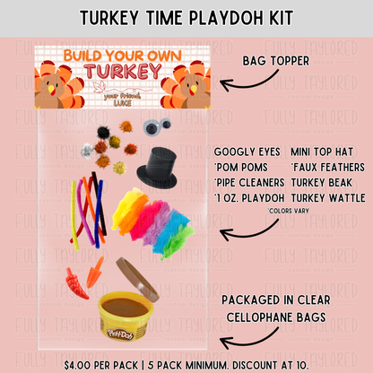 Fall Doh-It-Yourself Kits | Turkey Time