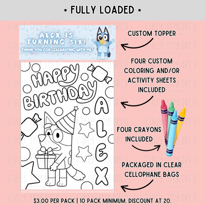 Custom Coloring & Activity Packs