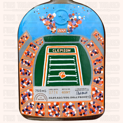 Custom Hand-Painted Booze Bottles