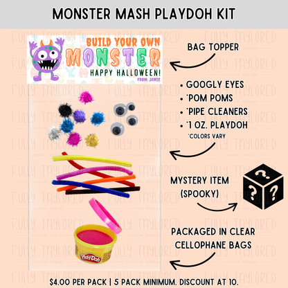 Halloween Doh-It-Yourself Kits | Monster Mash