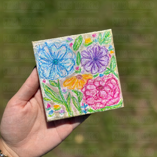 Girlhood Florals Original Mini Canvas