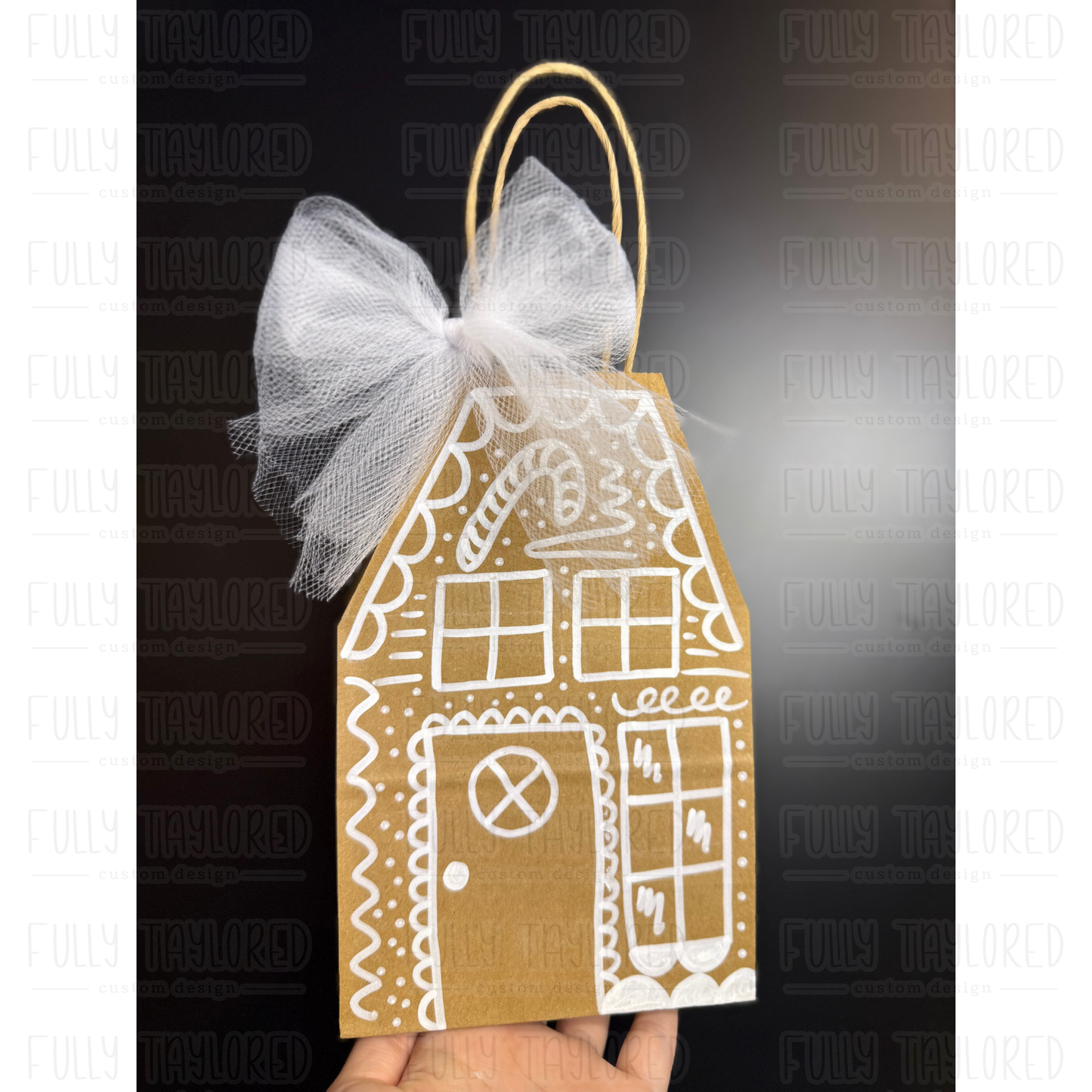 Gingerbread House Gift Bag Bundle (MTO)