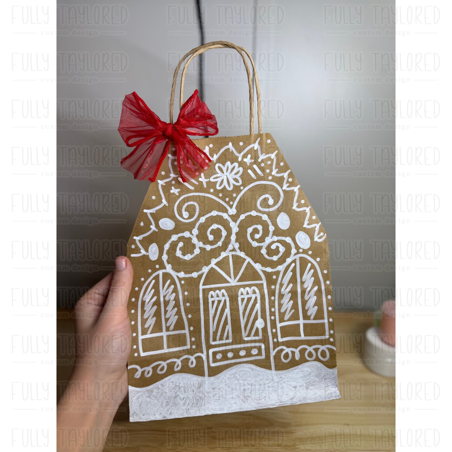 Gingerbread House Gift Bag Bundle (MTO)