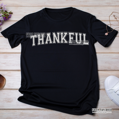 Thankful White PNG for Sublimation or Print (Digital Download)