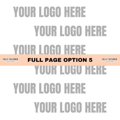 Custom Logo Full Page Watermark (Transparent PNG) (2 Custom Files)