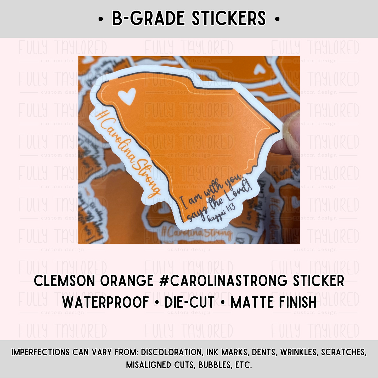 B-Grade Mystery Sticker (3 inch)