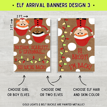 Elf Arrival Banner Design 3 (SCB)