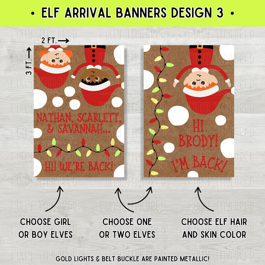 Elf Arrival Banner Design 3 (SCB)