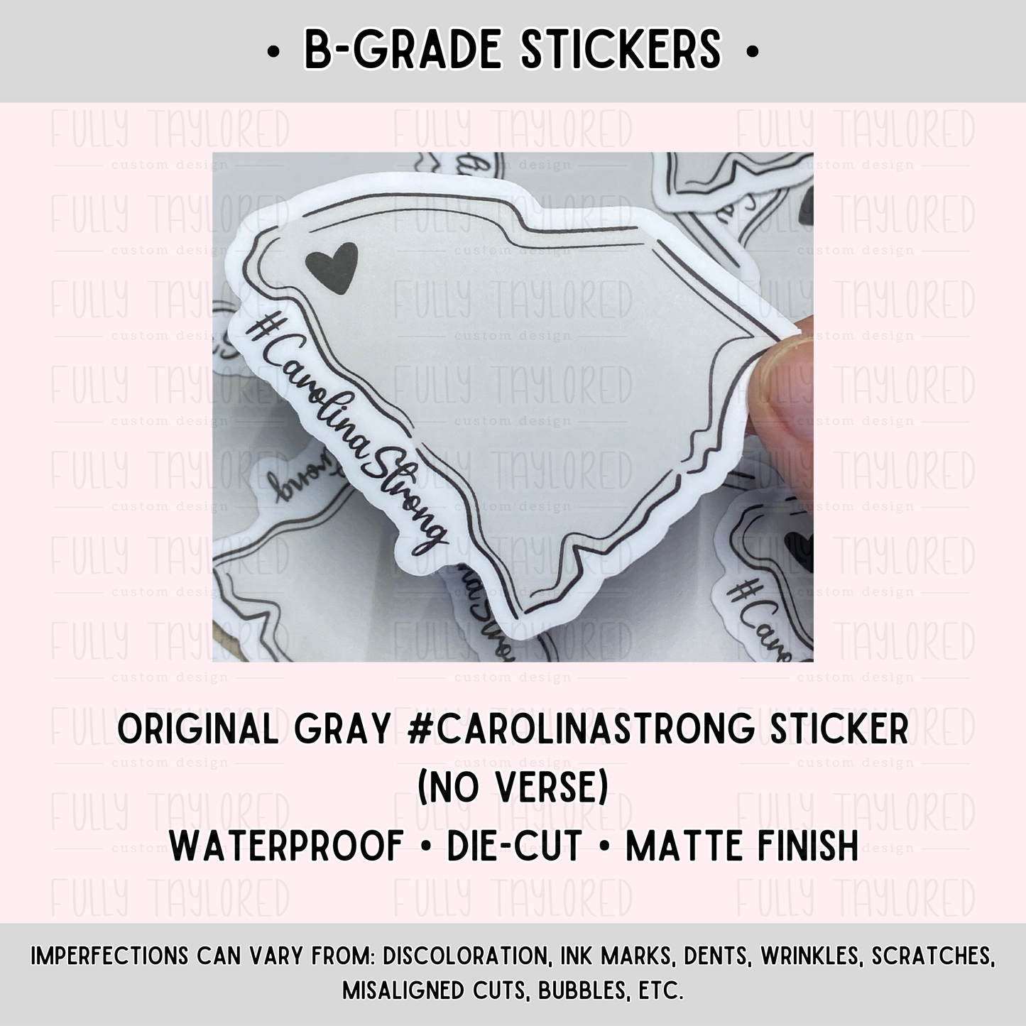 B-Grade Mystery Sticker (3 inch)