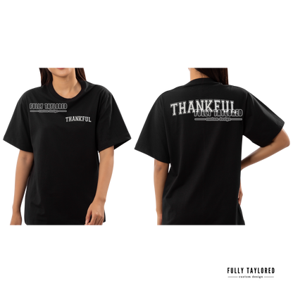 Thankful White PNG for Sublimation or Print (Digital Download)