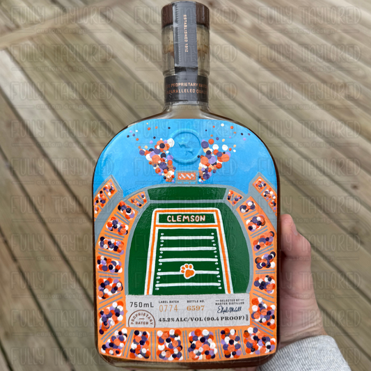Custom Hand-Painted Booze Bottles