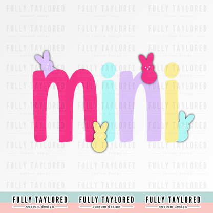 Easter Mini PNG for Sublimation or Print (Digital Download)