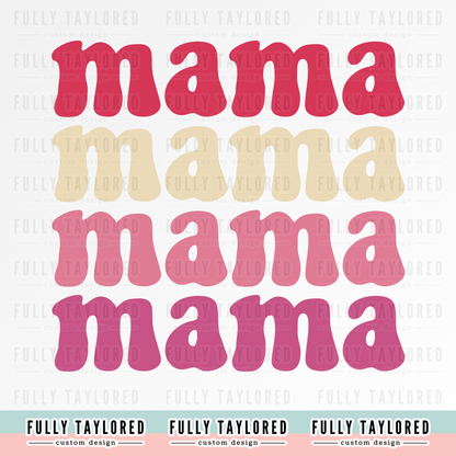 Mama PNG for Sublimation or Print (Digital Download)