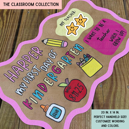 Classroom Collection | Handheld Banner Design 1 (SCB)