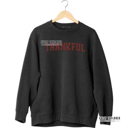 Thankful Red PNG for Sublimation or Print (Digital Download)