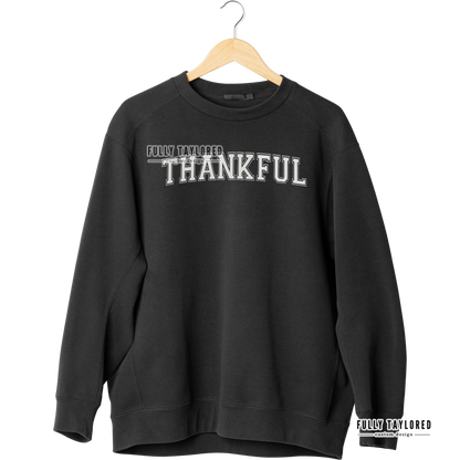 Thankful White PNG for Sublimation or Print (Digital Download)