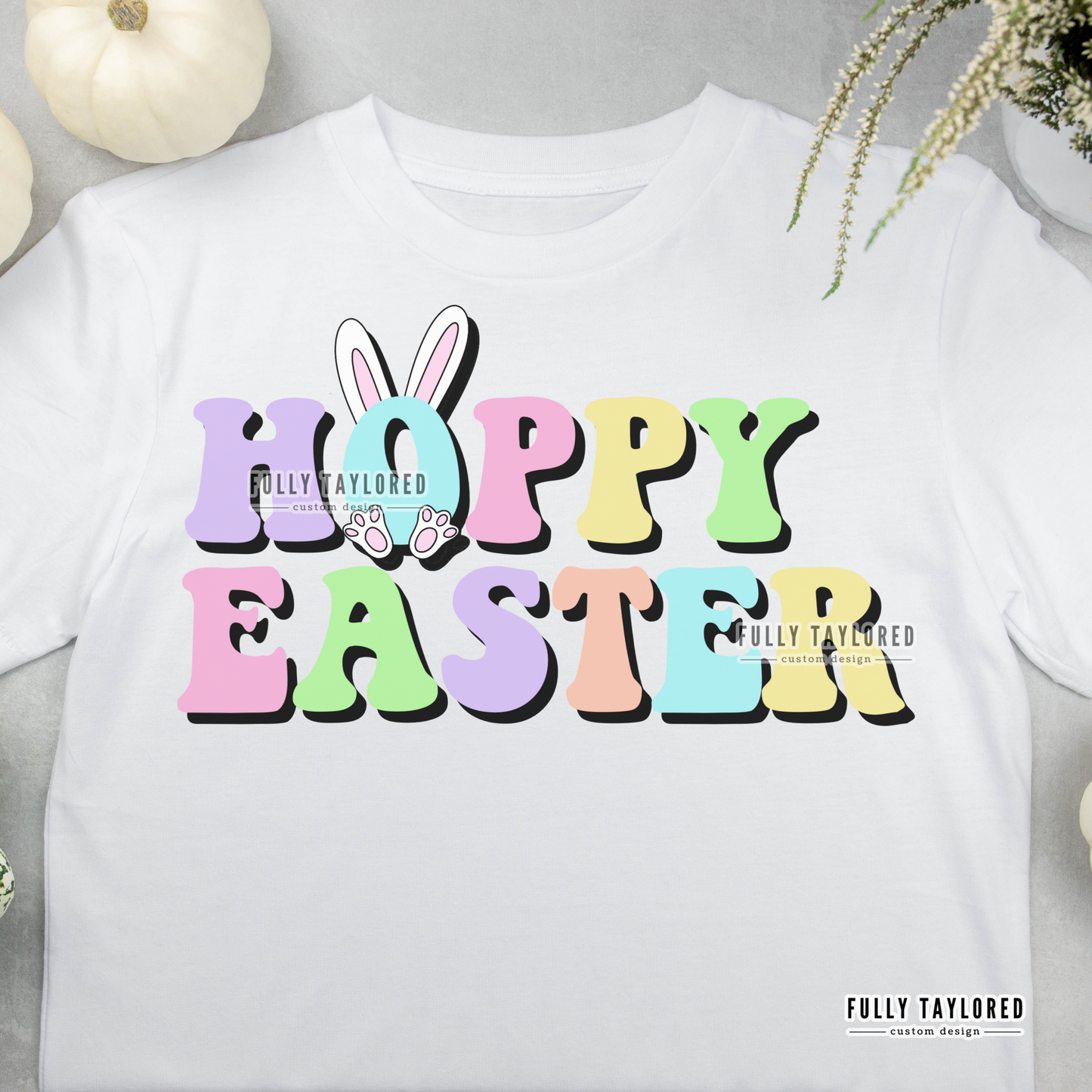 Hoppy Easter Bunny PNG for Sublimation or Print (Digital Download)