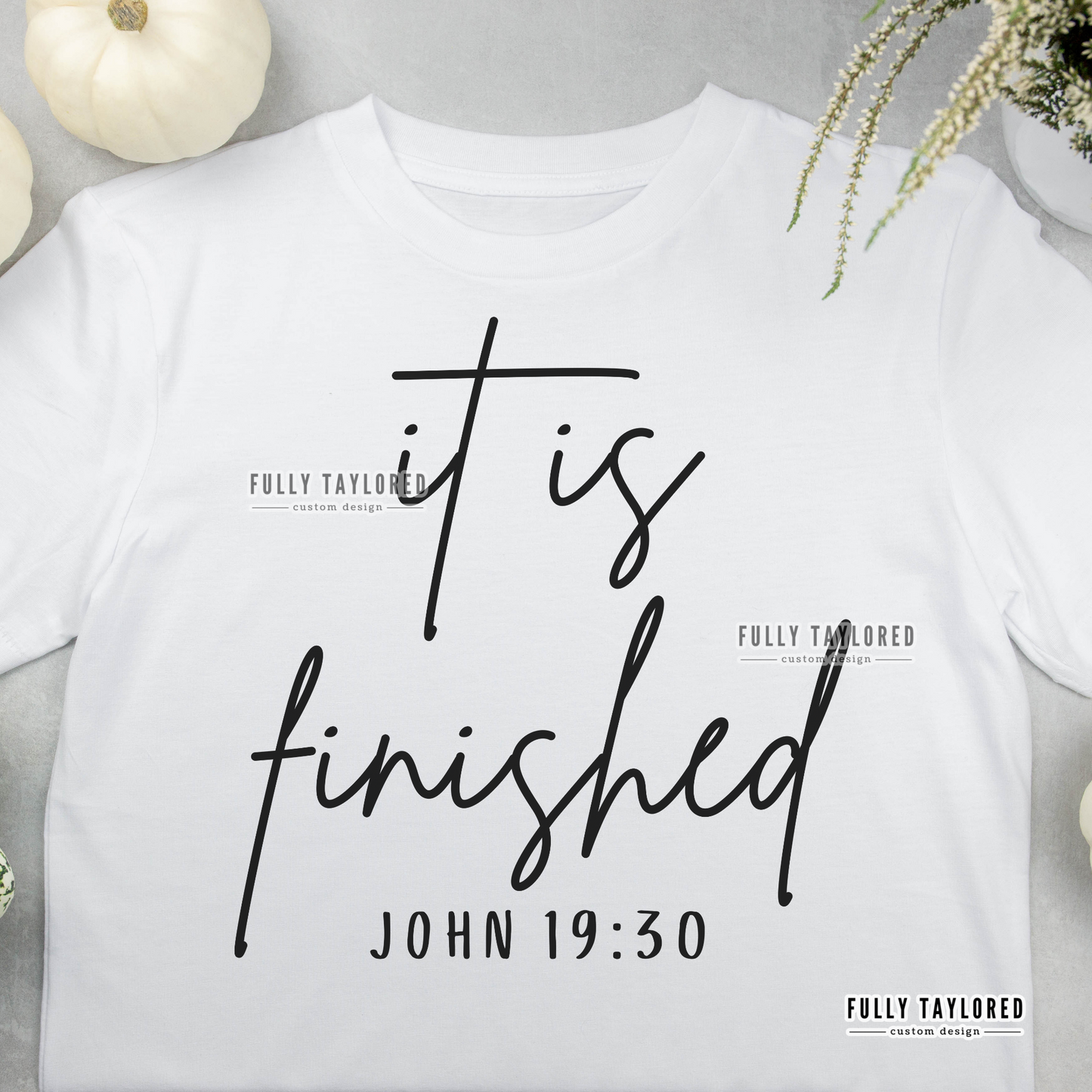 John 19:30 It Is Finished PNG for Sublimation or Print (Digital Download)