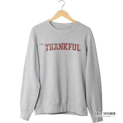 Thankful Red PNG for Sublimation or Print (Digital Download)