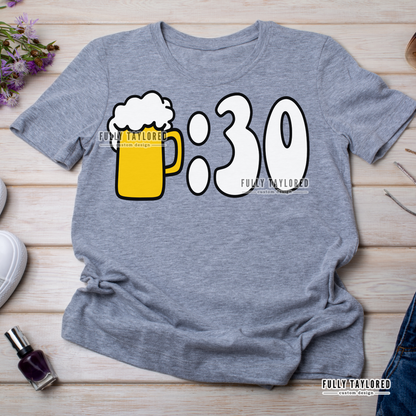 Beer Thirty PNG for Sublimation or Print (Digital Download)