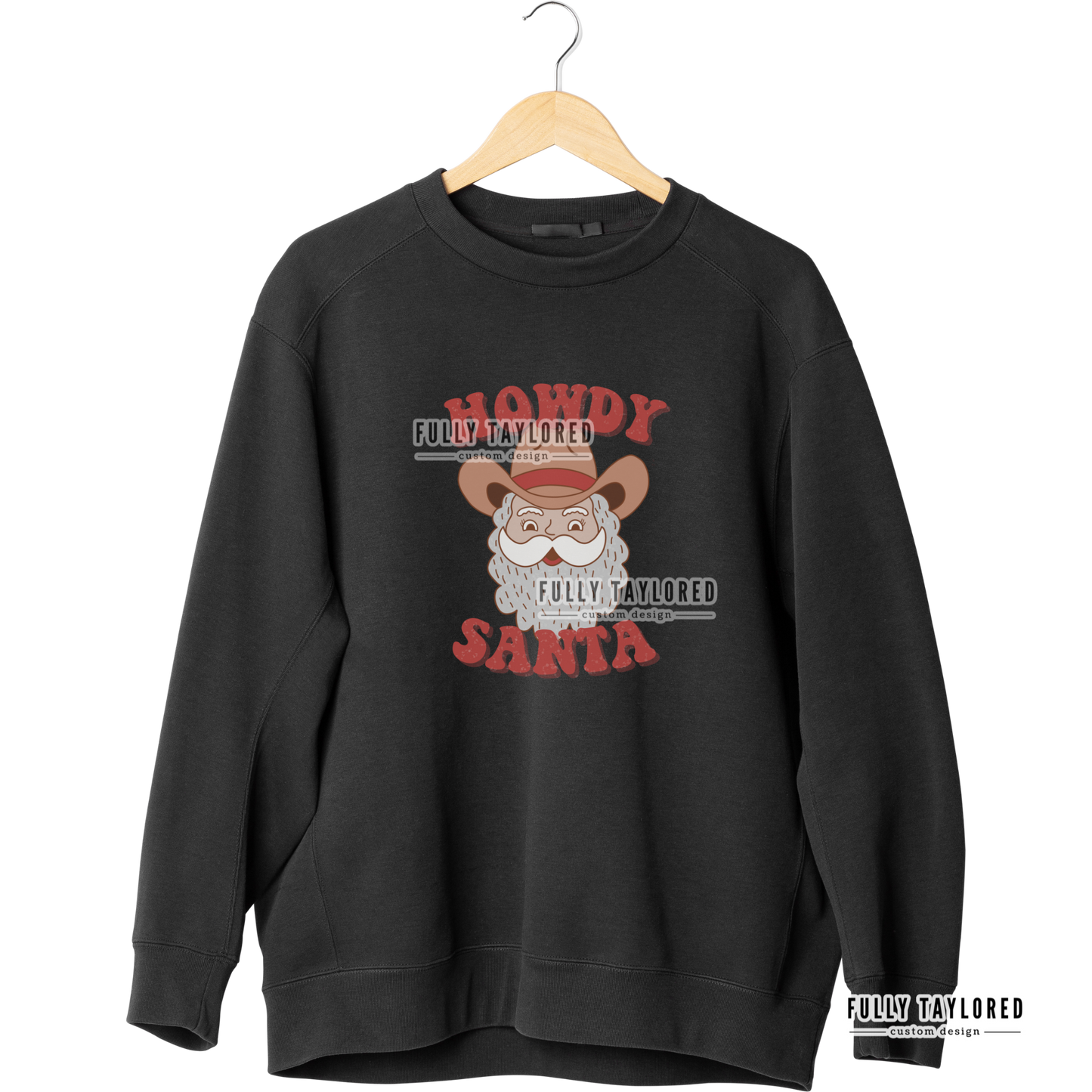 Howdy Santa PNG for Sublimation or Print (Digital Download)